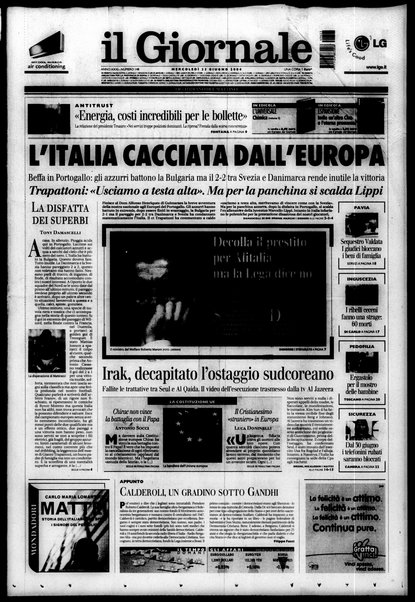 Il giornale : quotidiano del mattino